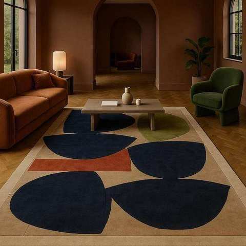 Wall-to-wall carpet detail
